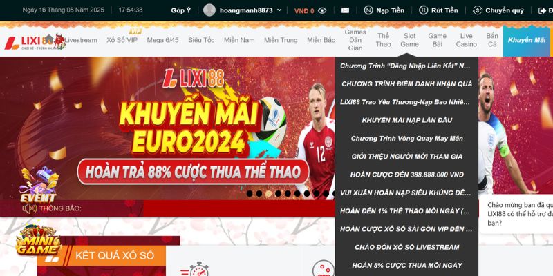 Khuyến mãi lixi88 - Những chương trình đang được áp dụng